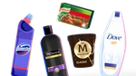 A selection of Unilever products