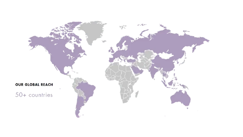 Love Beauty and Planet is now sold in more than 50 countries.