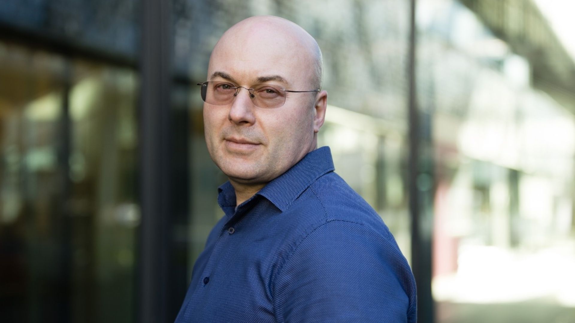 Photo of Krassimir Velikov , who led the R&D team behind Hellmann’s squeeze bottle packaging innovation.