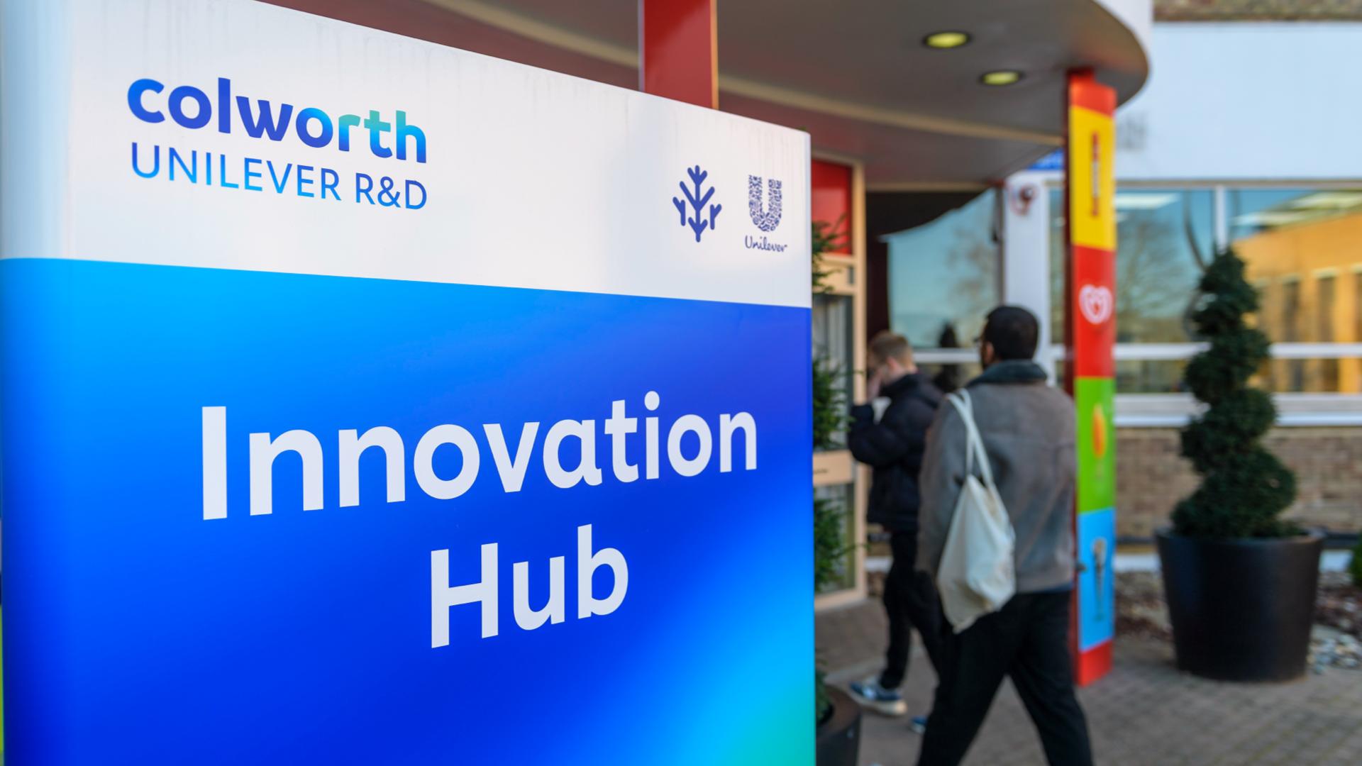 Entrance to Ice cream design centre Colworth