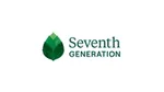 The logo for Unilever’s Seventh Generation brand. A green leaf next to green text