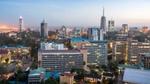 Skyline of Nairobi where the next round of negotiations on a UN treaty to end plastic pollution takes place this week.