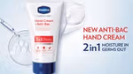 an image of Vaseline’s new anti-bacterial hand cream