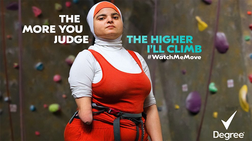 Watch Me Move - Disabled climber for Degree