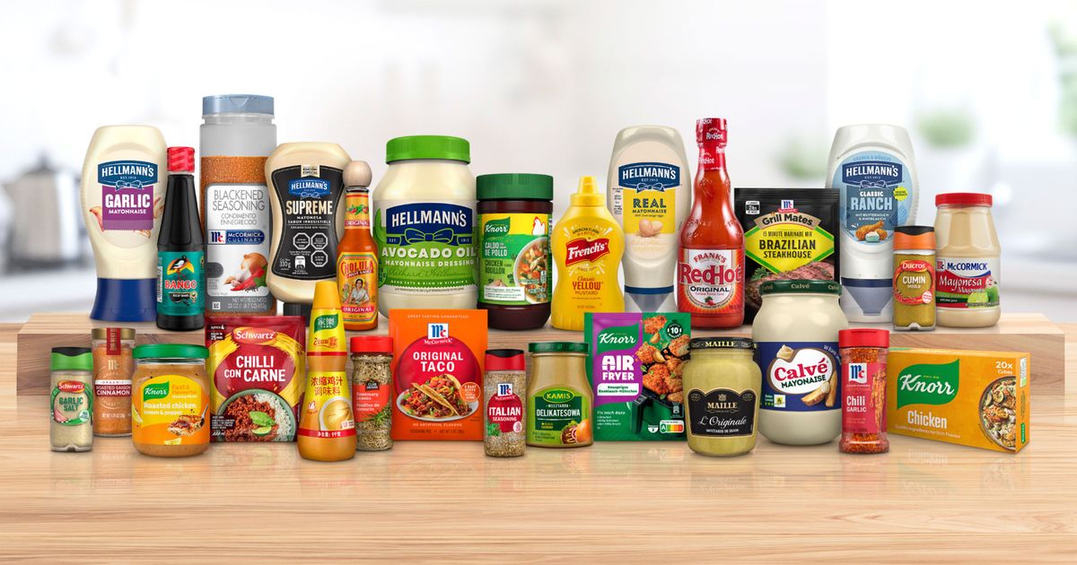 Unilever combines Unilever Foods with McCormick