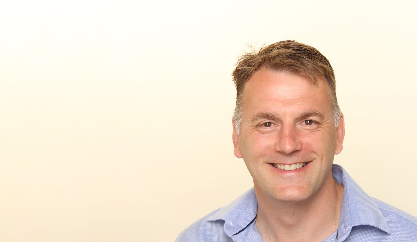 Unilever Hero Neil Robertson, looking to camera