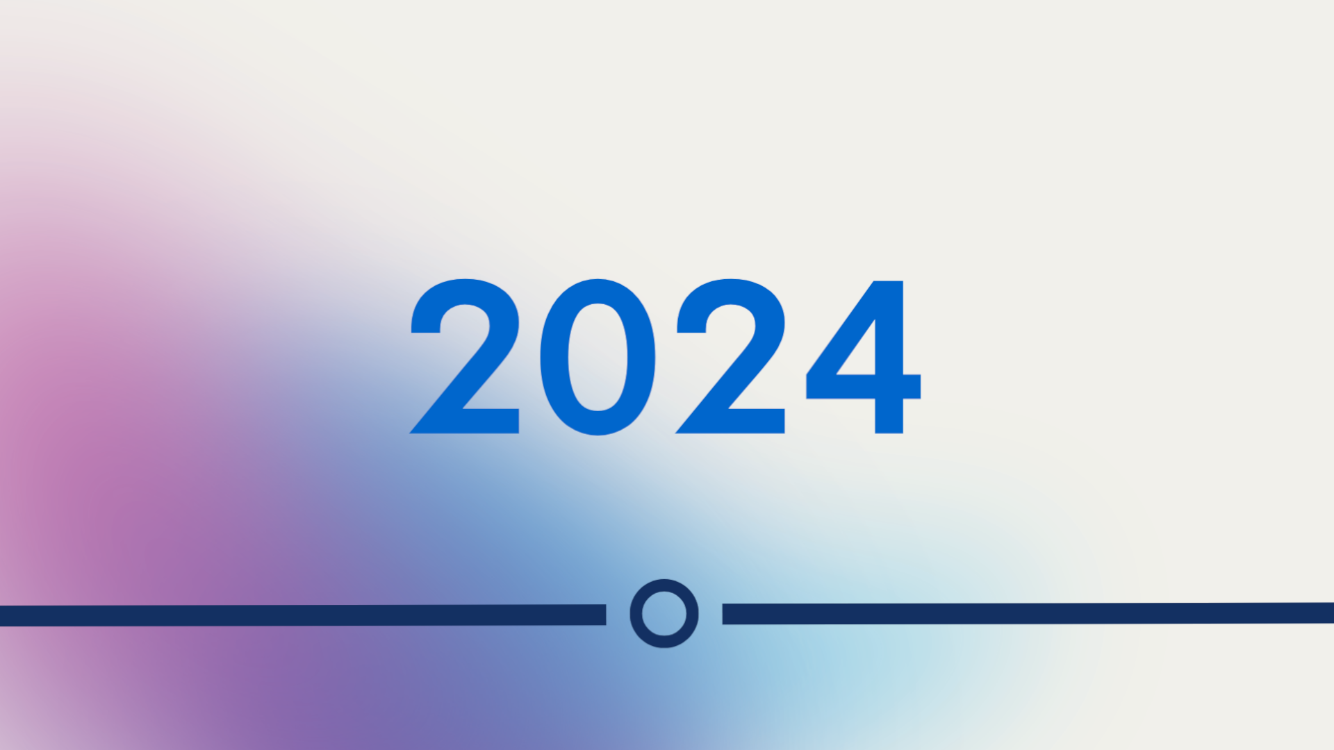 Timeline image with the text 2024