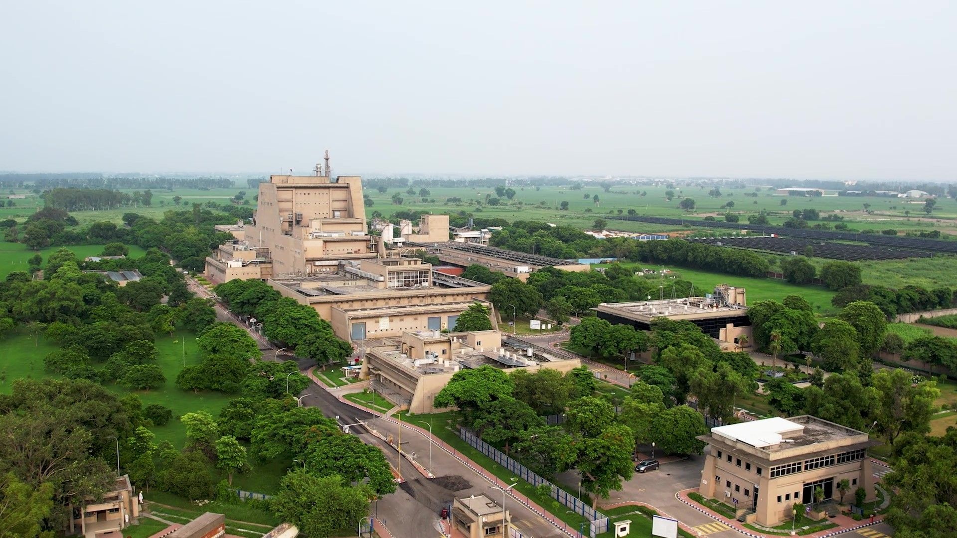 An aerial view of the new WEF Lighthouse factory at Sonepat 