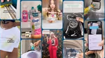 Screenshots of TikTok users from its popular #CleanTok community demonstrating hacks and tips using Unilever’s cleaning and laundry products.