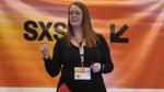Unilever’s Dr Sam Samaras speaking on stage at SXSW 2023.