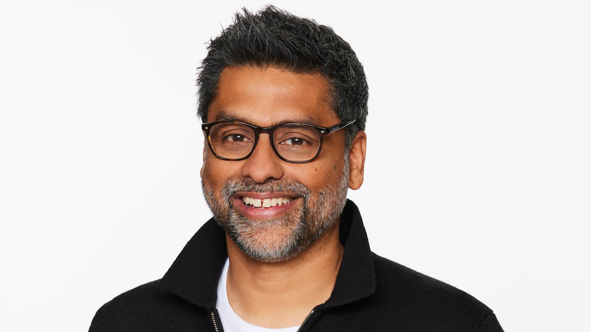 A photo of Herrish Patel, Unilever USA President and CEO of Unilever’s Personal Care business in North America. He is smiling at the camera.