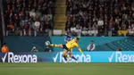 Unilever's Rexona brand advertising in the Eden Park stadium at the FIFA Women's World Cup 2023.