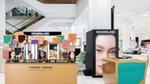 A photo of the Hourglass beauty counter in London department store Selfridges.
