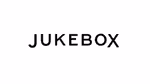 The logo for Jukebox, a Dr Squatch brand owned by Unilever. Black text in capital letters