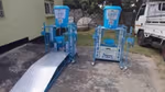 Two Wateraid handwashing stations