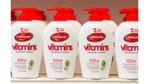 Bottles of Lifebuoy handwash on a supermarket shelf.