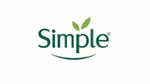 Simple logo with two leaves at the top
