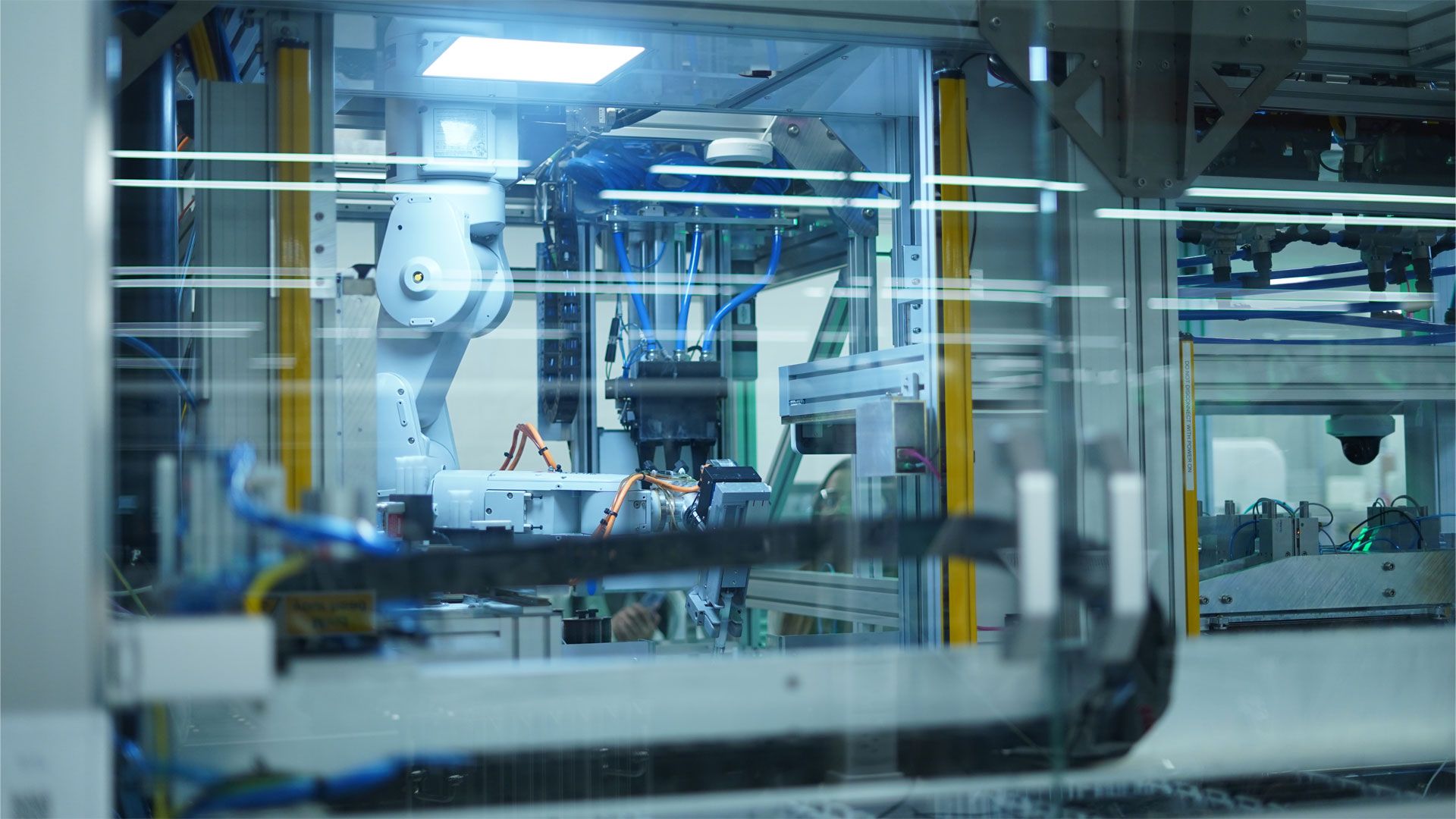 A beauty robot named Shirley washes, rinses and detangles hair samples to help develop new product technology for Unilever