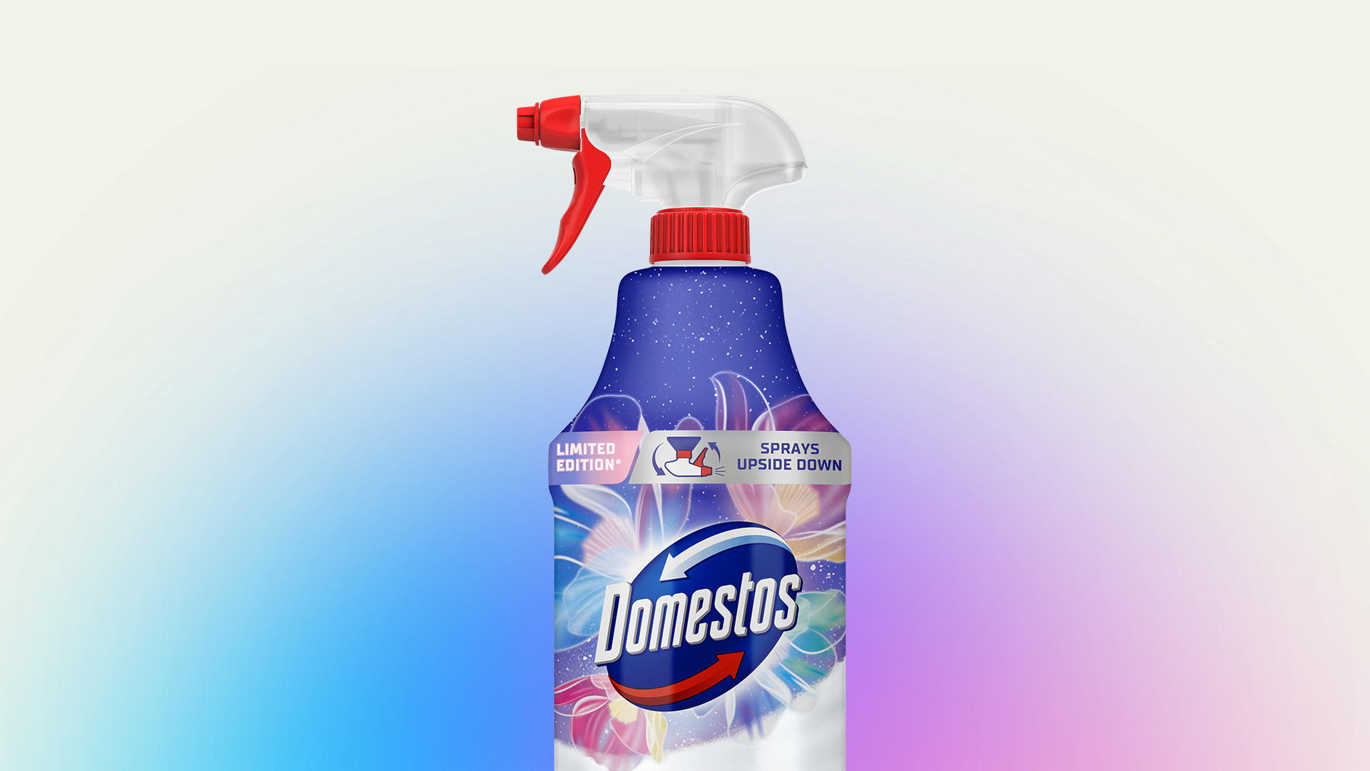 Domestos packaging.