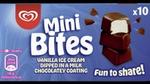 Box of snack-sized Wall’s Mini Bites