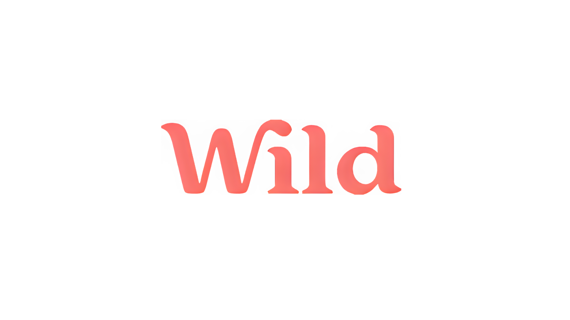 The logo for Unilever Personal Care’s Wild brand. Coral text reading ‘Wild’