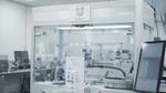 A robot used to help create beauty products for Unilever’s Dove brand at the Materials Innovation Factory in Liverpool