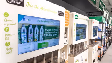 Refill station Asda