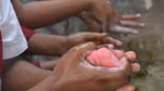 An image of a child washing hands with Lifebuoy soap