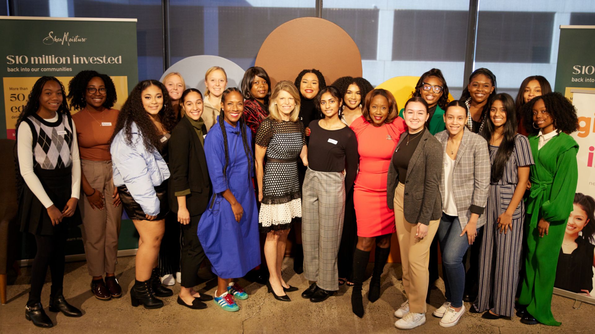 The 2022 graduates of SheaMoisture and Girls with Impact’s Mini MBA  