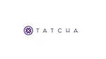 The logo for Unilever Beauty & Wellbeing’s Tatcha brand. Purple text reading ‘Tatcha’ with a Japanese-inspired flower