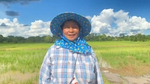 Vari Ban Yen, one of the rice farmers benefiting from Unilever’s support of regenerative agriculture practices in Thailand.