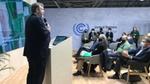 Thomas Lingard speaking at the United Nations Climate Change Conference.
