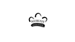 The logo for Unilever Beauty & Wellbeing’s Nubian Heritage brand. Black text with three arcs