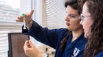 Unilever employees in a laboratory