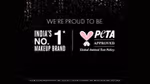 A bunny logo confirming that Lakmé is a PETA-approved brand.
