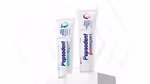 Two tubes of Pepsodent toothpaste displayed on white pedestals. The left tube is labelled ‘Pepsodent Sensitive Expert – Max Repair’ and the right tube is labelled ‘Pepsodent Gum Expert – Seals Gums to Teeth’.