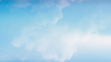 Soft white clouds against a bright blue sky