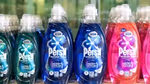 A selection of Persil Wonder Wash on a supermarket shelf.