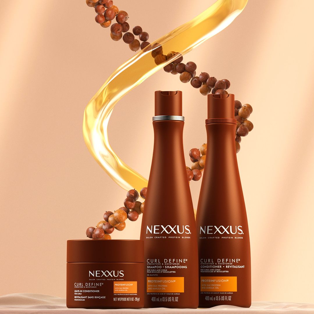Products from the Nexxus Curl Define Range