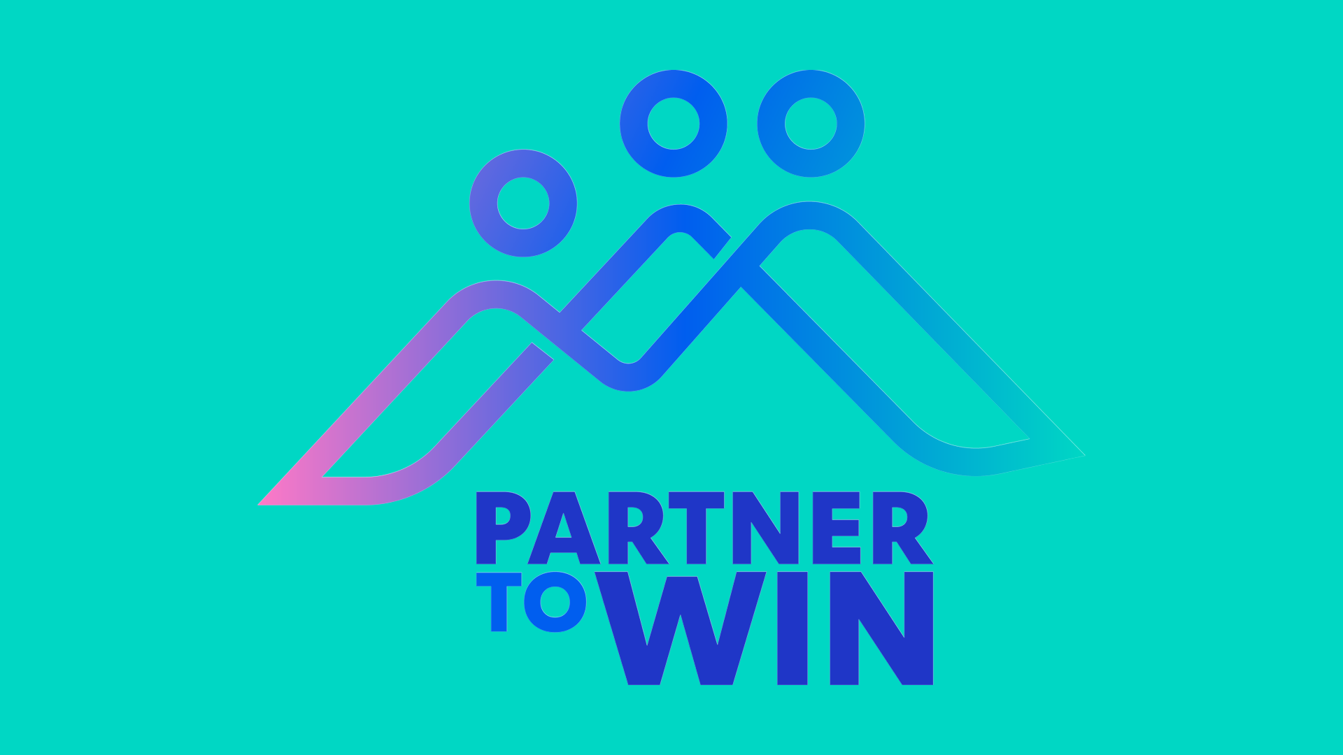Partner to Win logo.